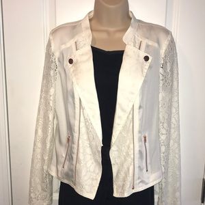 Candie’s Lightweight Lace Jacket...Junior Large